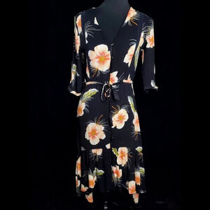 Volcom Not Over IT Floral Duster Dress